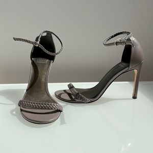 Stuart Weitzman Braided Heels - perfect for summer!